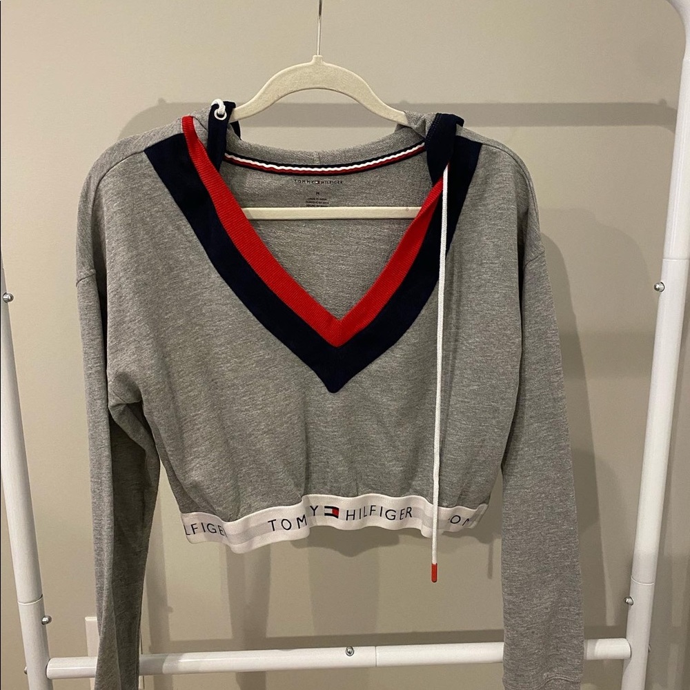 Cropped timmy hoodie/ sweater